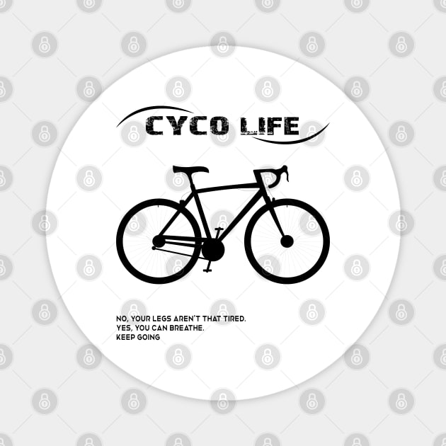 Amazing CYCO (CYCLE) LIFE Magnet by mjhejazy